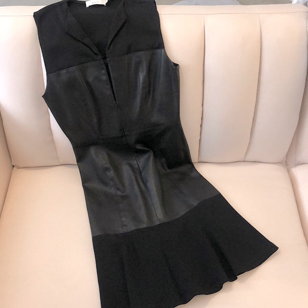 ALC leather dress